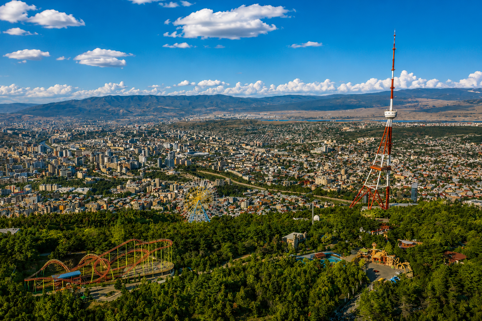Mtatsminda Park and Tbilisi Funicular
