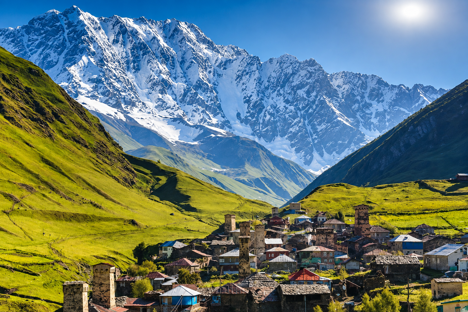 Ushba Valley